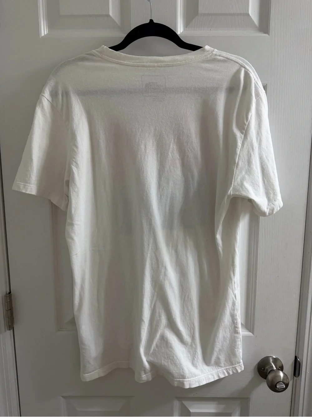 The North Face White Tee with Red Graphic Medium M